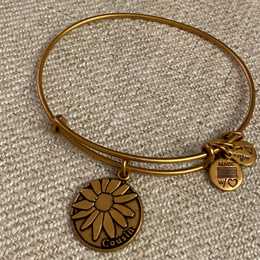 Alex and Ani gold cousin bracelet